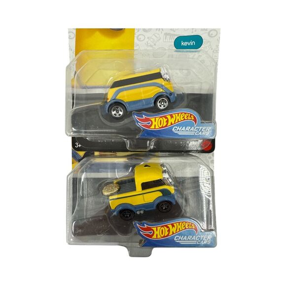 Minions The rise of Gru Hot Wheels cars Otto Kevin NEW vehicles toys collectible - Picture 5 of 5